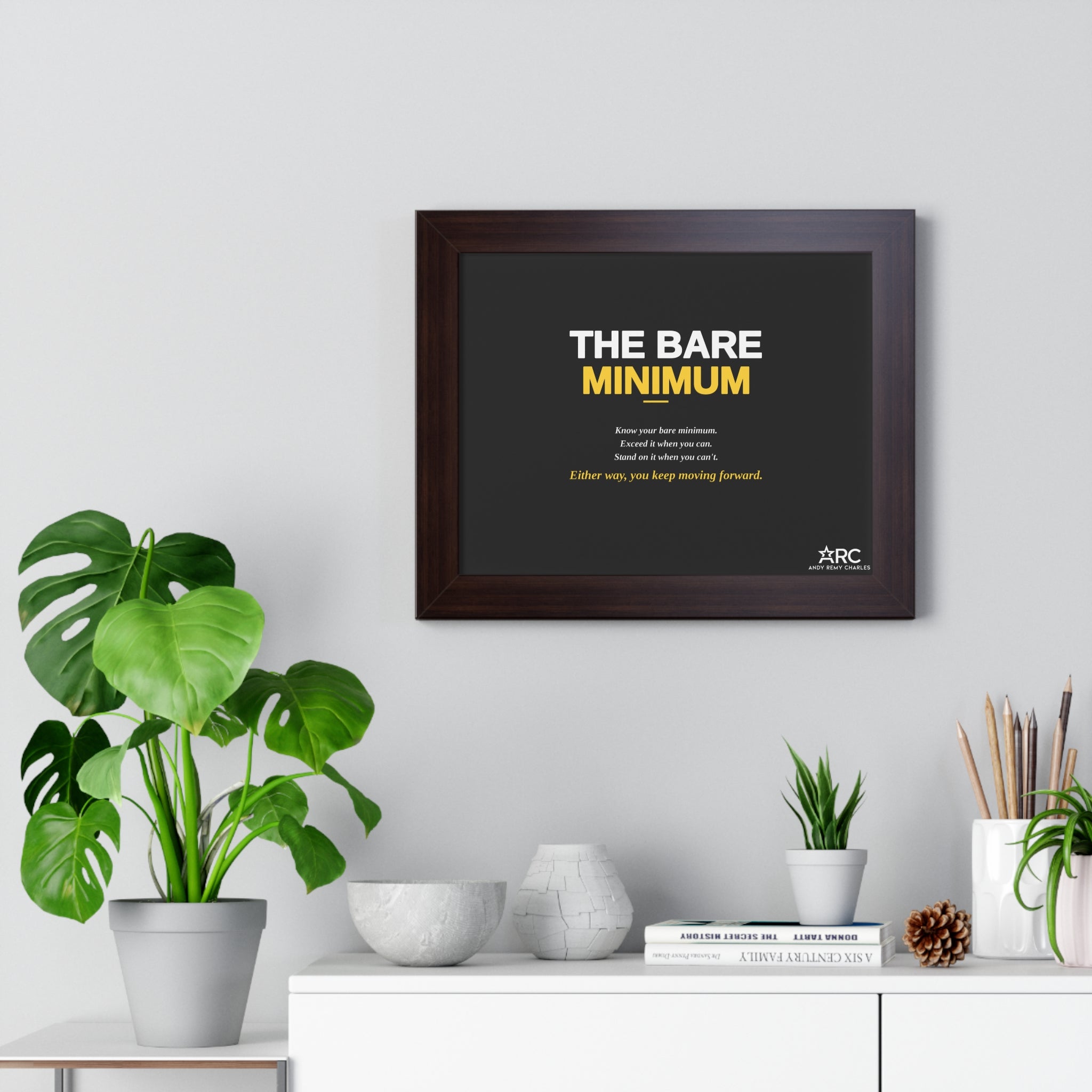 The Bare Minimum - Wall Art