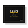 The Bare Minimum - Wall Art