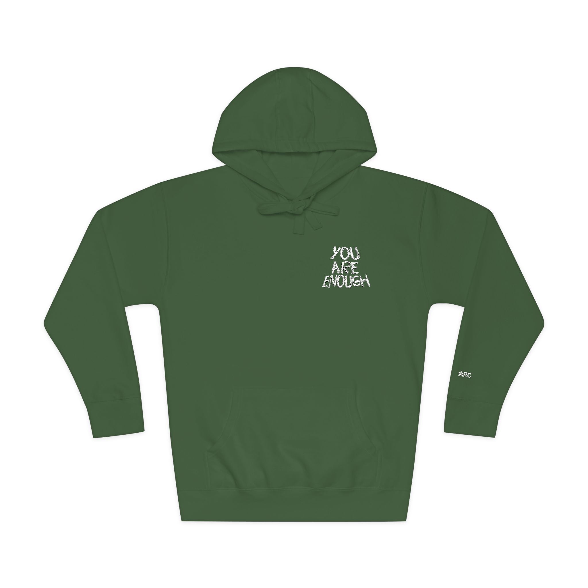 You Are Enough Fleece Hoodie