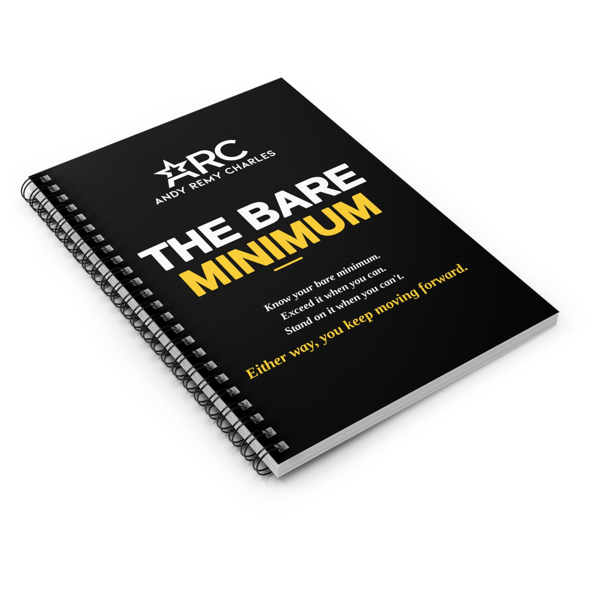 The Bare Minimum Notebook