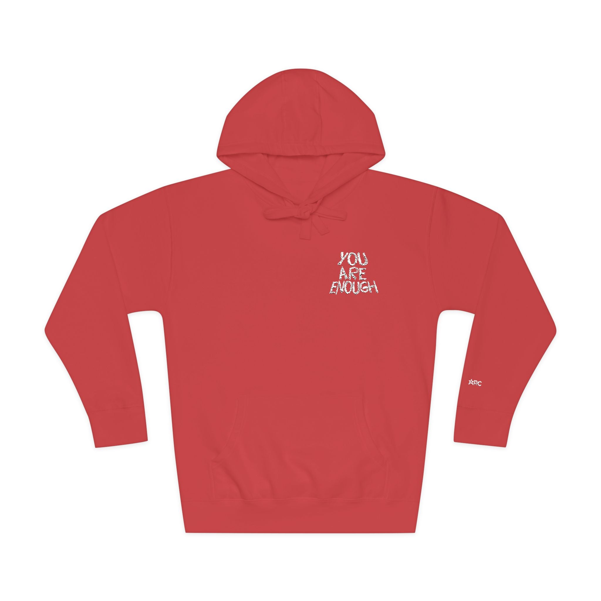 You Are Enough Fleece Hoodie