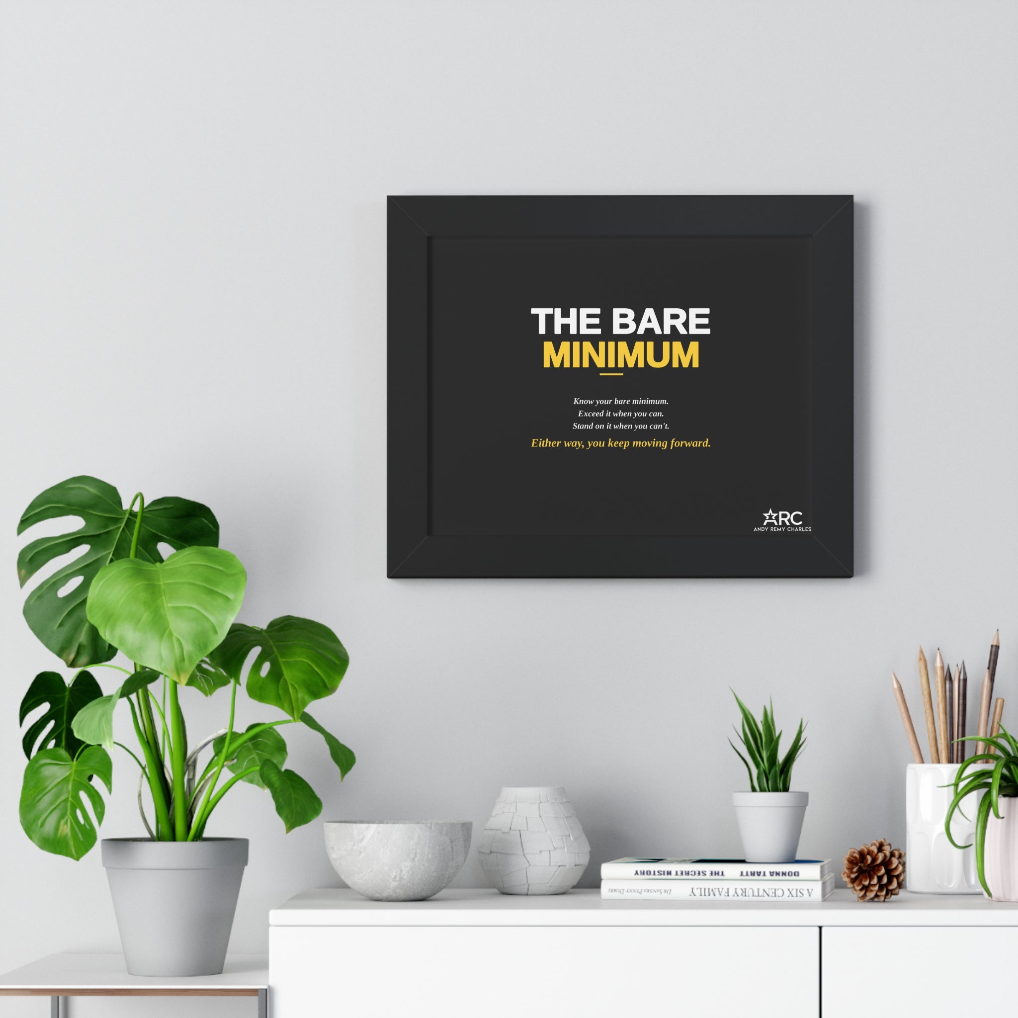 The Bare Minimum - Wall Art