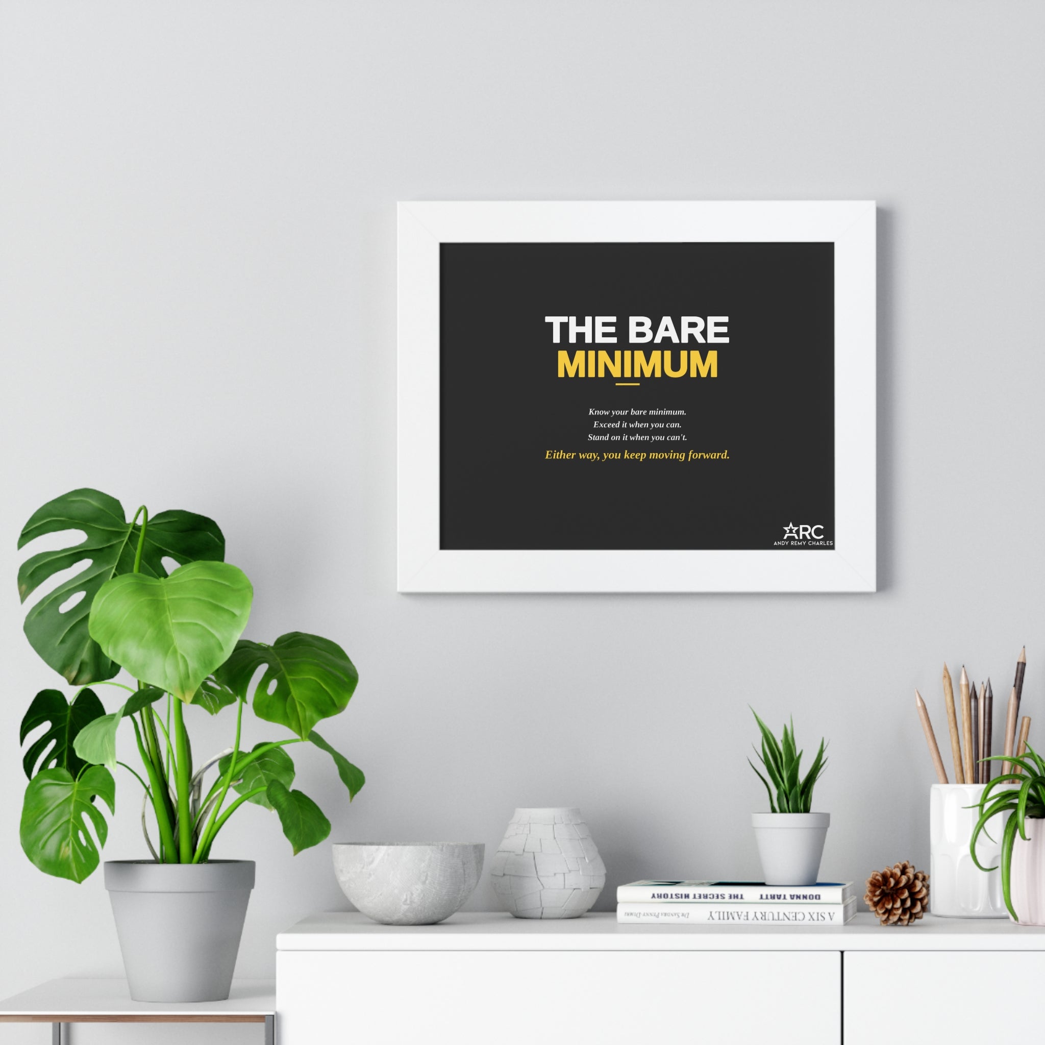 The Bare Minimum - Wall Art